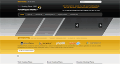 Desktop Screenshot of hostwizardworks.com